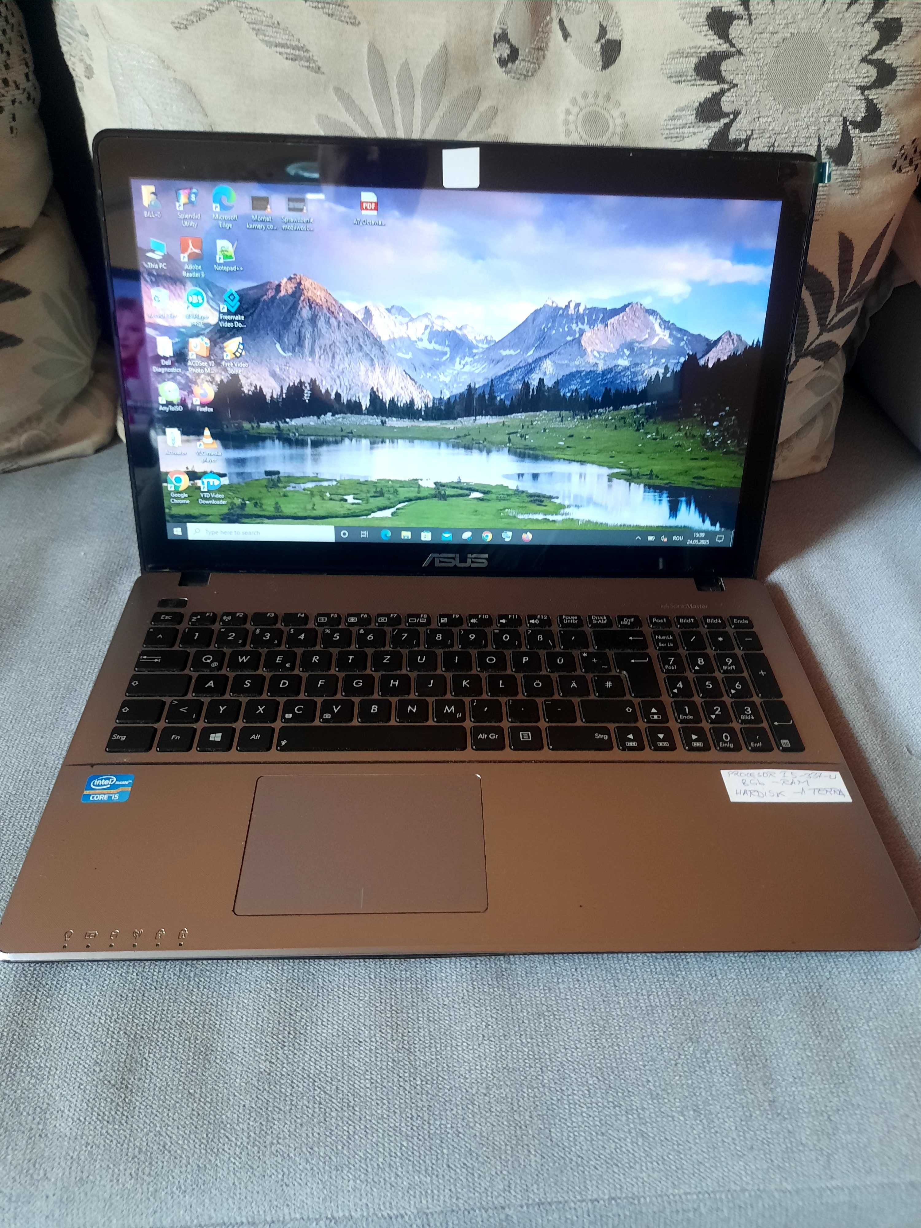 LAPTOP ASUS X550 C cu Procesor i5 8gb ram ,hard diisk-1Terra