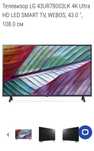 Телевизор LG 43 инча