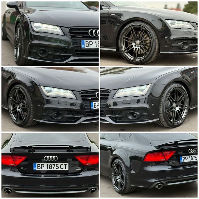 Audi A7 3xS-line/Night Vision/HeadUp/Bose/Distronic