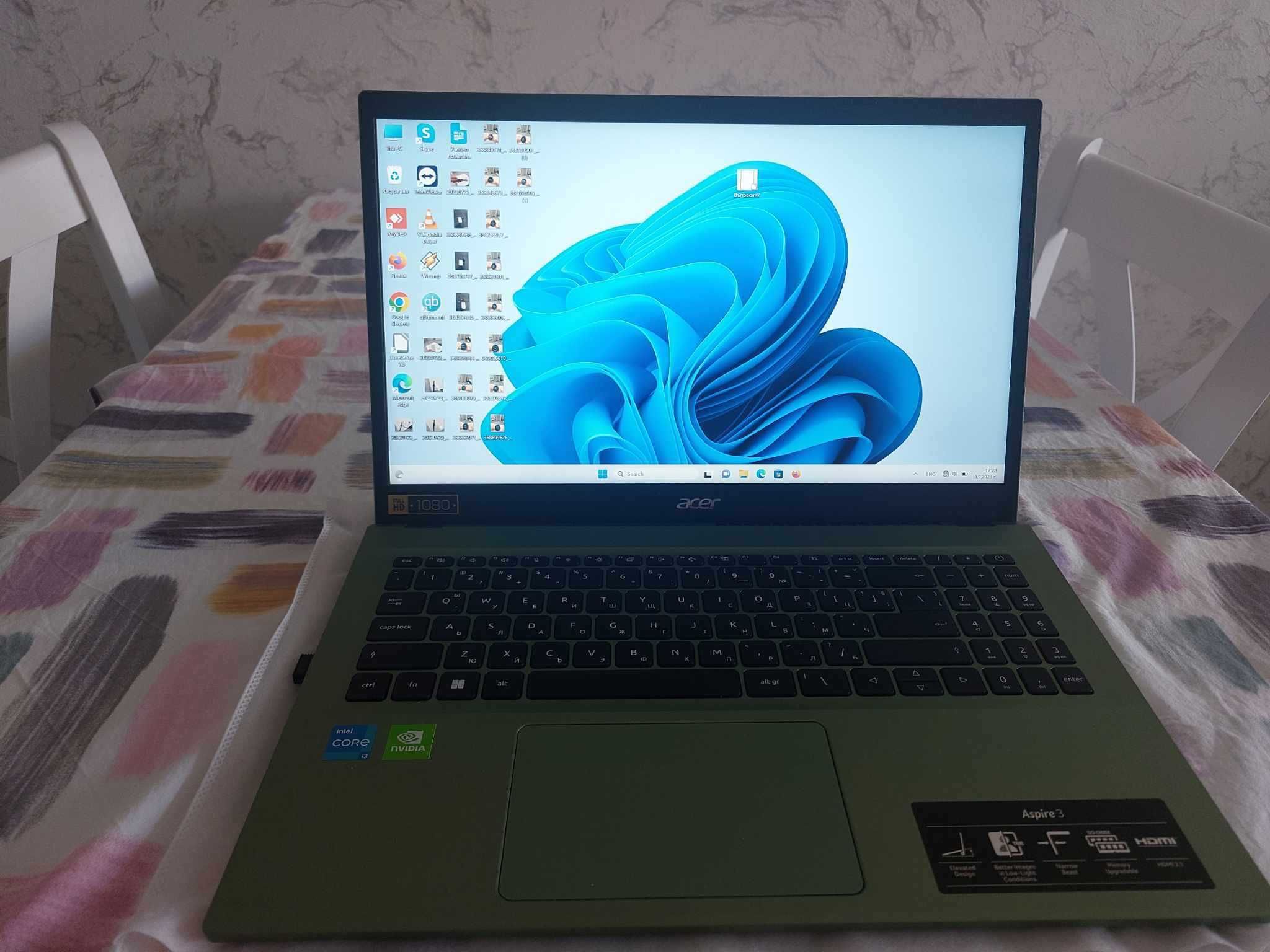 Продавам Лаптоп Acer Aspire 3 A315 11та генерация