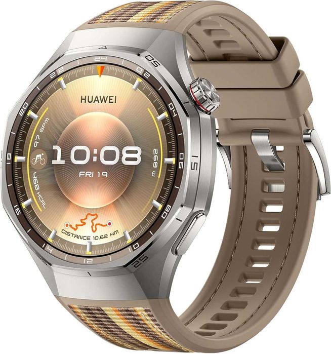 Huawei Watch GT 6 Pro 46mm Brown Woven,Atum-B29W