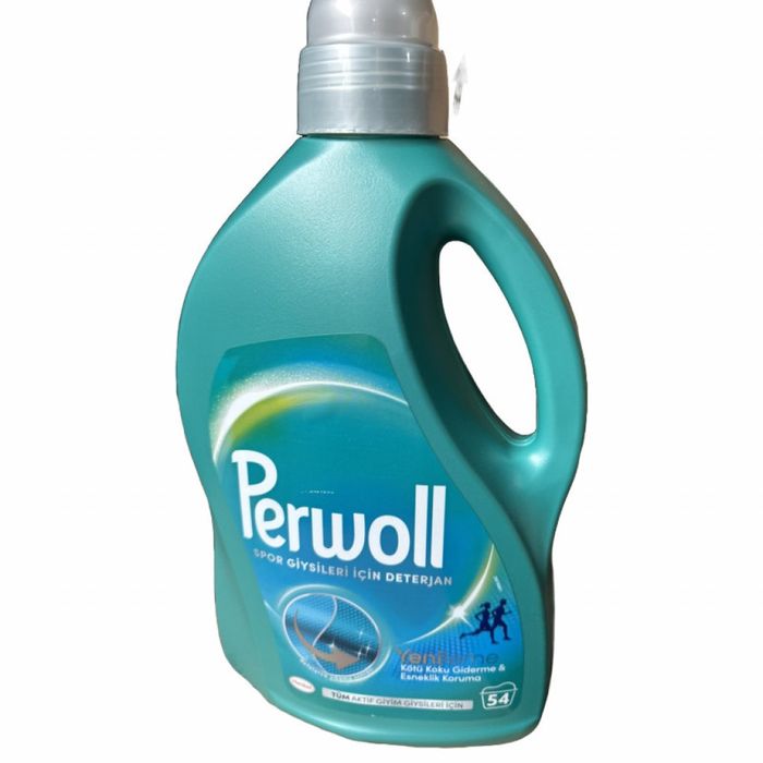Perwoll Sport – Течен гел за цветно пране с Deo-Tech технология,