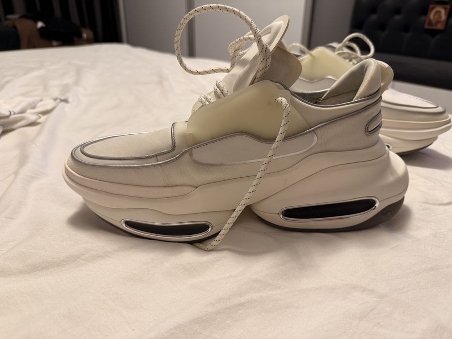 Adidasi B-bold sneakers in white balmain 43