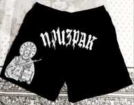 PRIZRAK "BEPA" black tech shorts