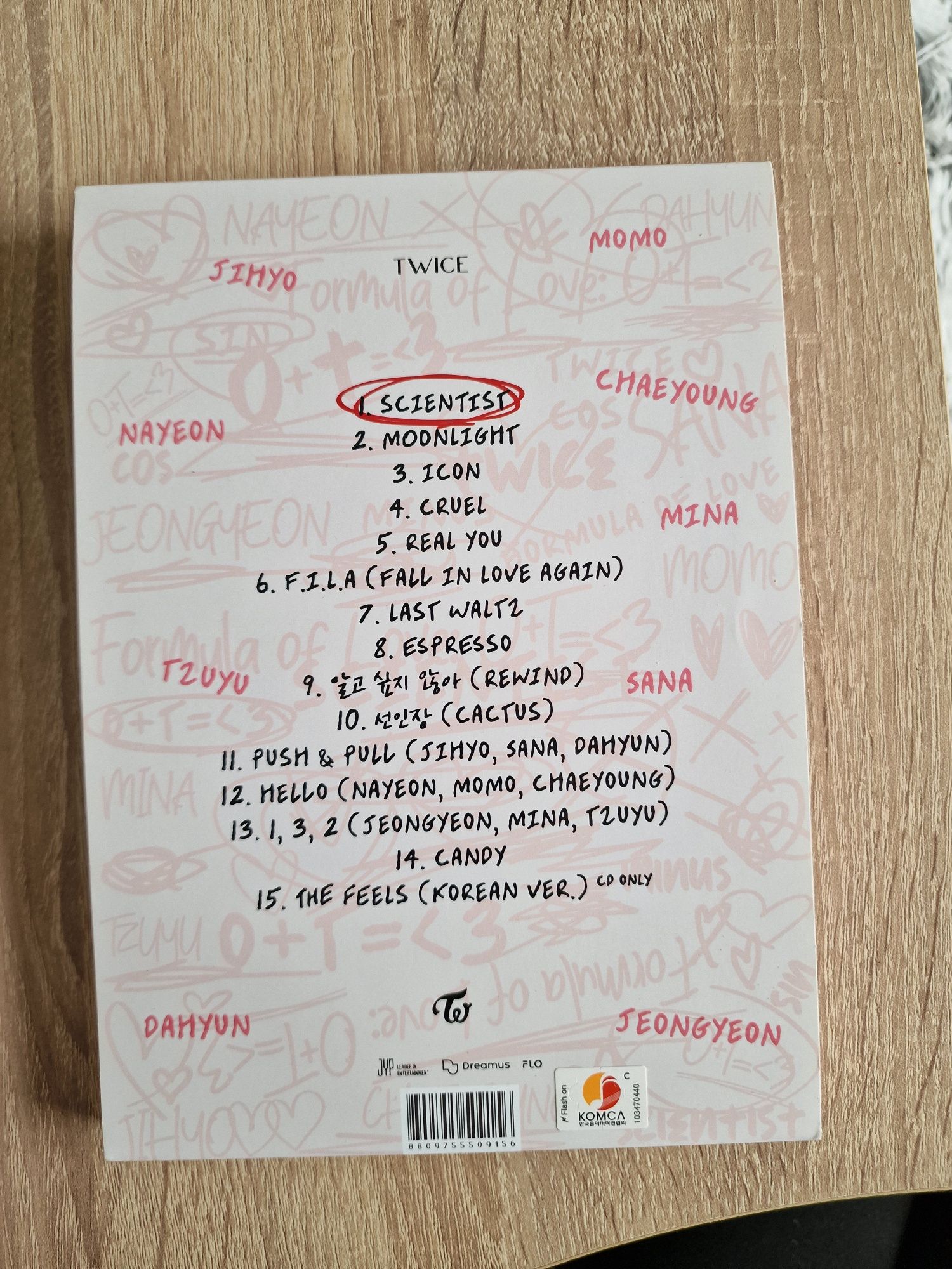(All Ver.) TWICE Formula of Love: O+T=< 3