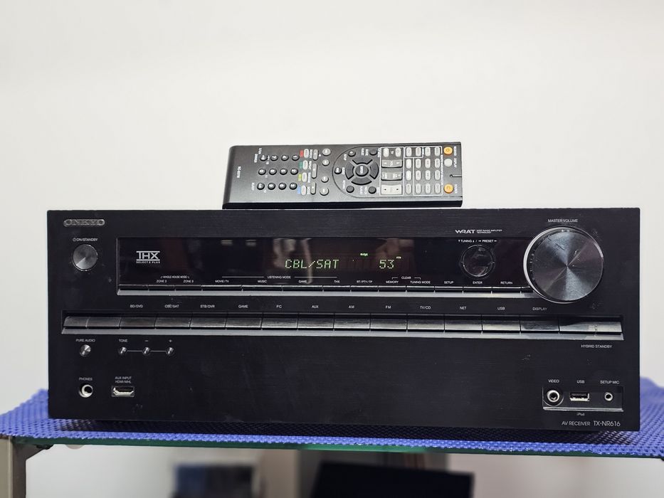Receiver 7.2  Onkyo TX-NR616 Arc/ Wi-fi Dolby