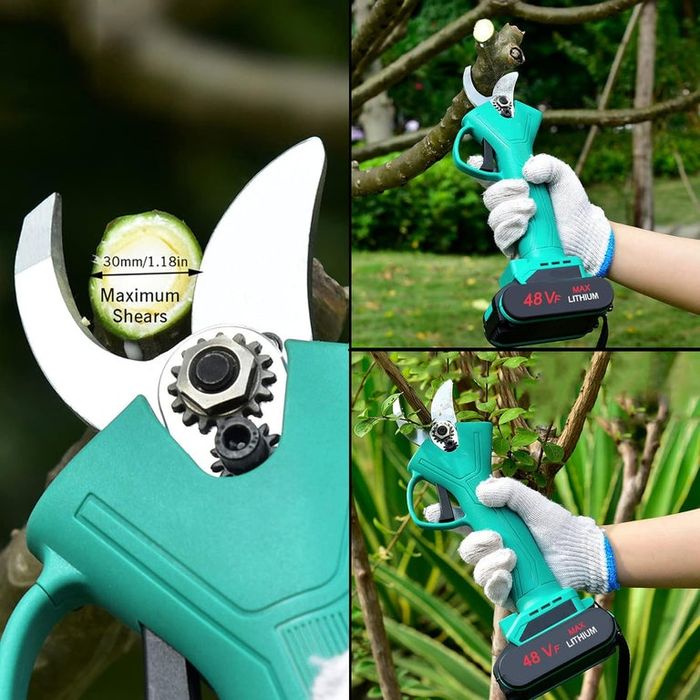 Foarfeca electrica pentru vita de vie si crengi, cu acumulator 48VF 5