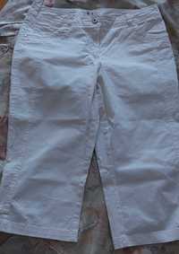 Капри джинсовые белые