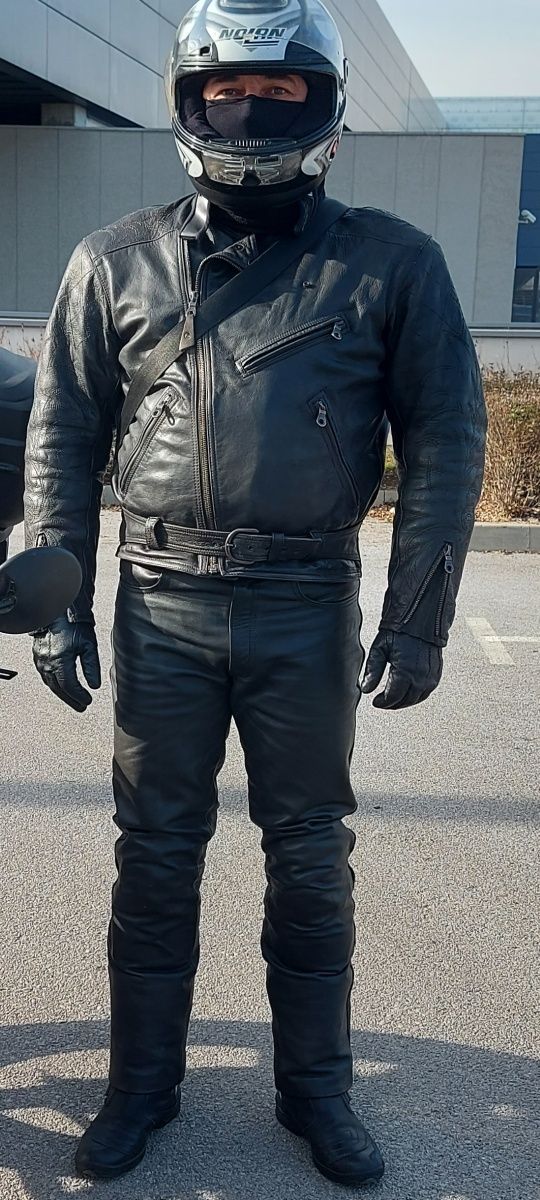 Мото яке Dainese N 52,  панталон и ботуши - кожен екип