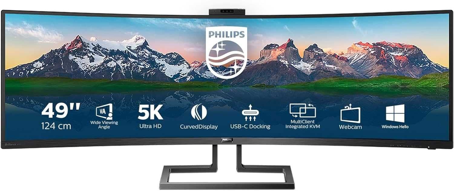 Монитор 49 инча широкоекранен Philips