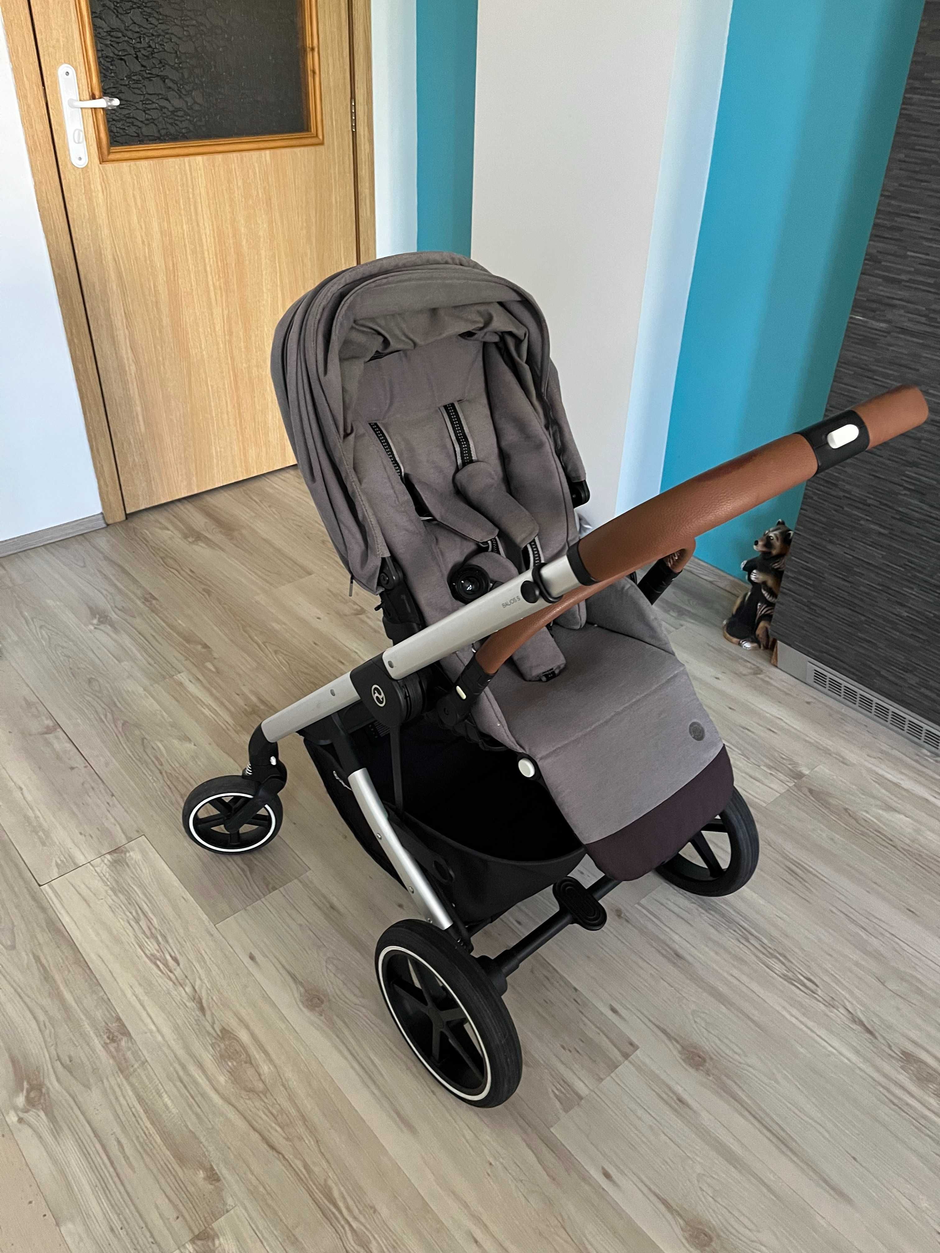 Детска количка Cybex Balios S lux + кош за новородено Cot S