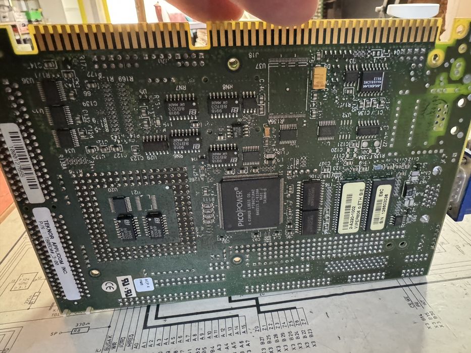 Single board computer Teknor Viper 806, CPU AMD