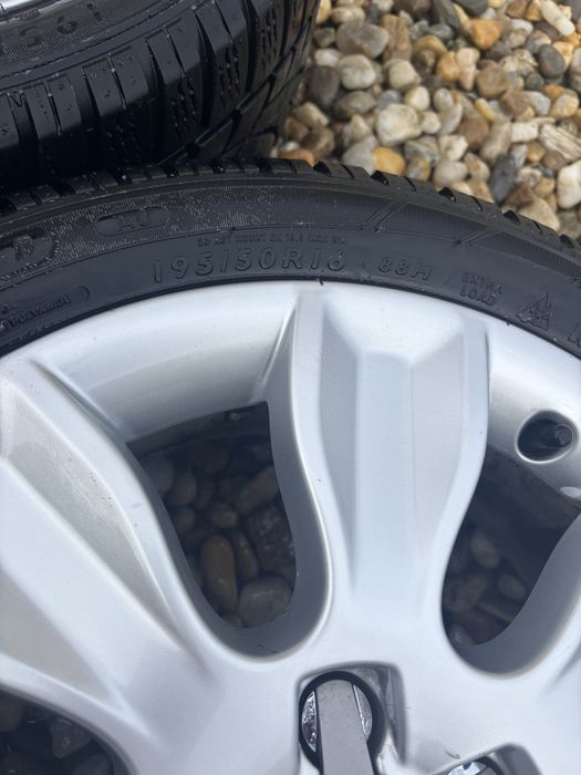 Jante audi r16 echipate dunlop iarna