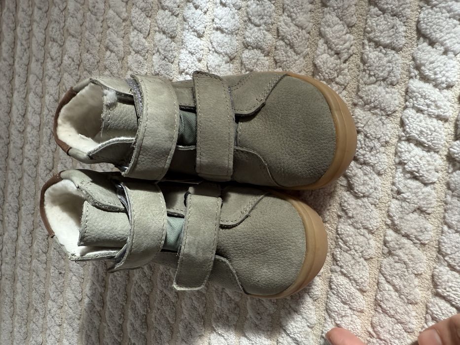 Ghete iarna Pepino Ricosta, noi, masura 25, piele, impermeabile