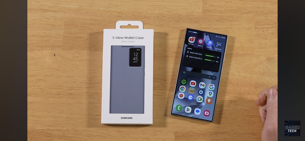 Husa Samsung S24 Ultra Smart View Wallet