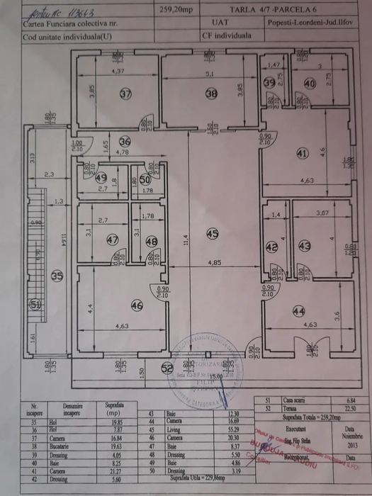 Vând apartament 5 camere – 200 m² – Popesti-Leordeni – loc parcare