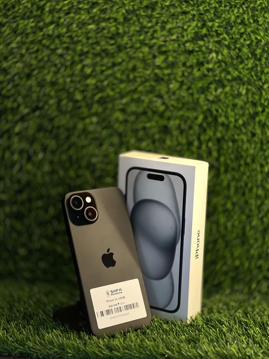 Iphone 15 black 128GB 89%