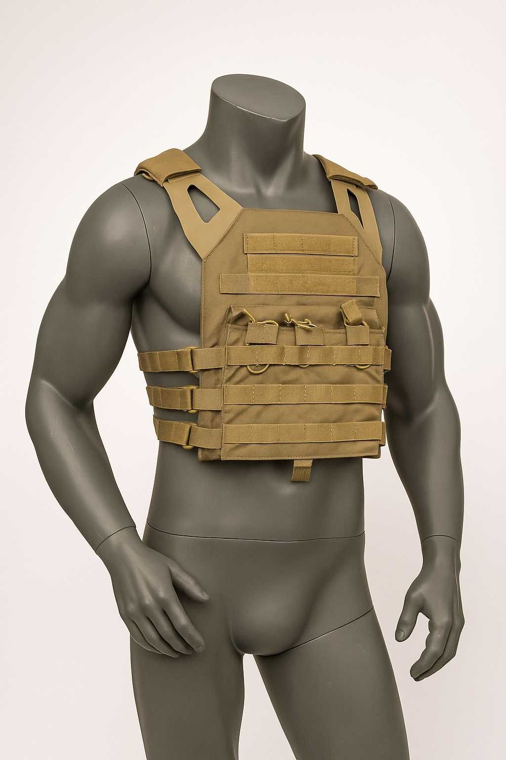 Vesta tactica Mil-Tec Gen II Coyote – protectie premium, confort total