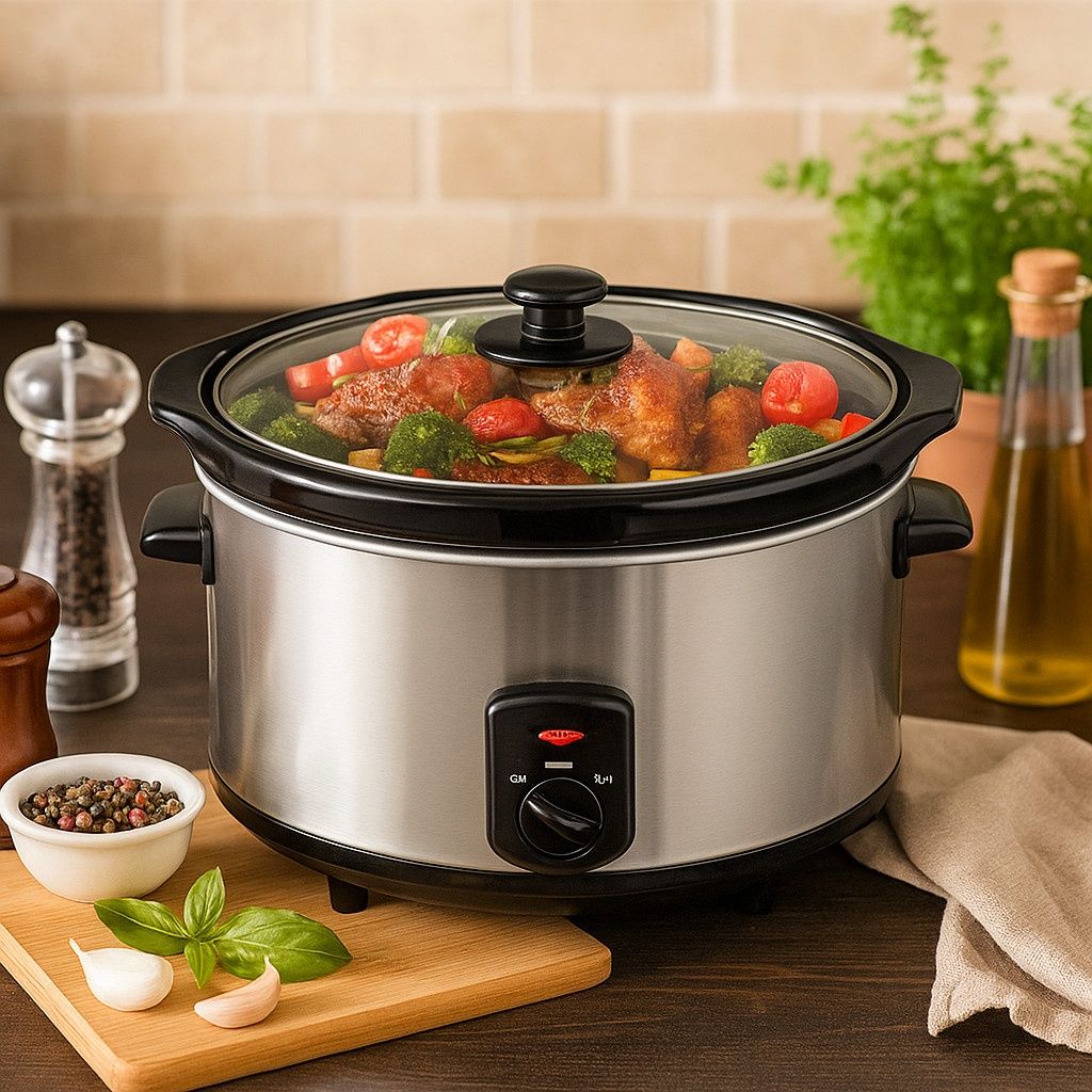 Slow Cooker тенджера Royalty Line SLC1012/SLC1013 – спестява време, съ