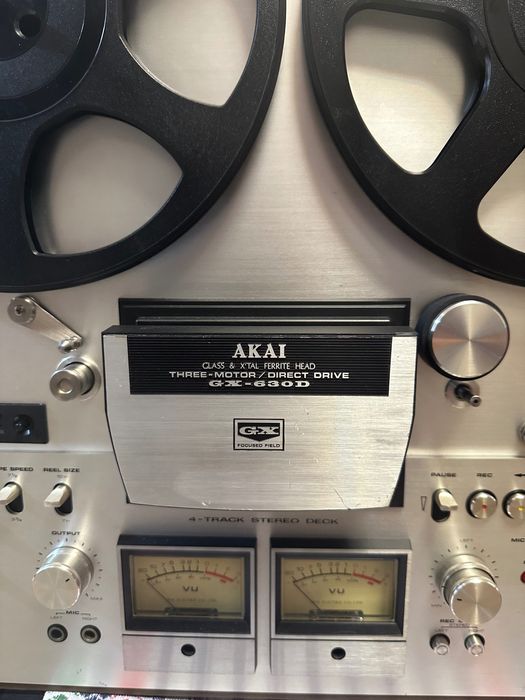 Vintige magnetofon akai gx 630 D