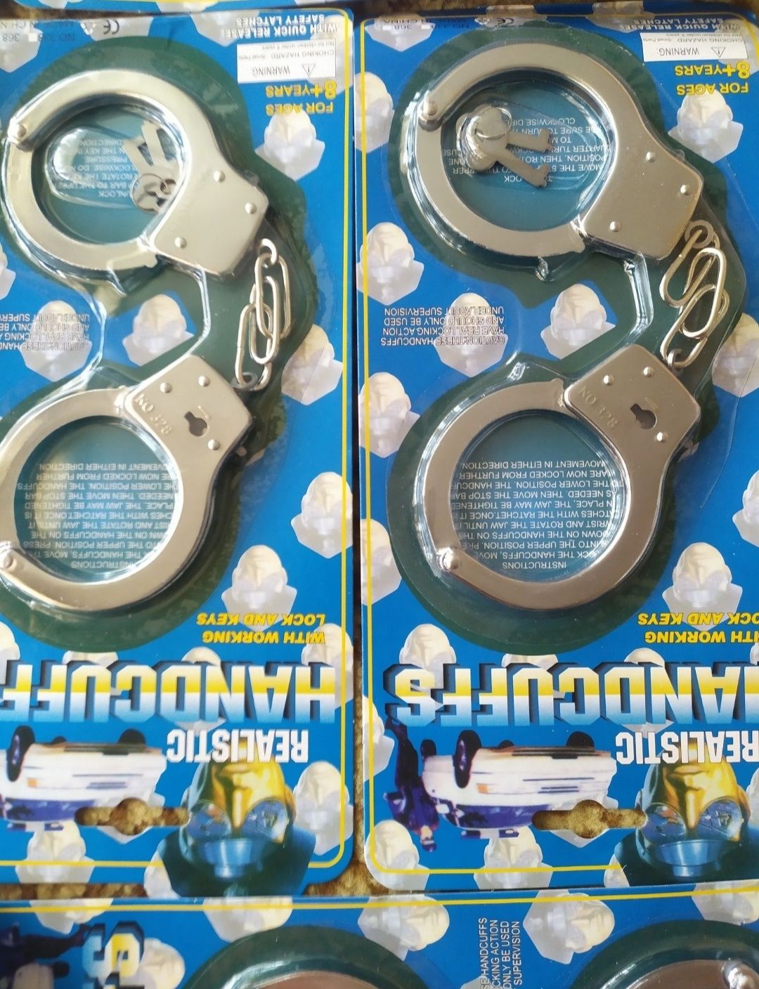 Детские игрушки металлический браслет для ролевых игр в бандитов