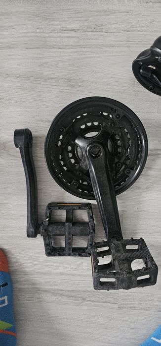 Cadru Rockrider si piese (maxim 50 km uzura)