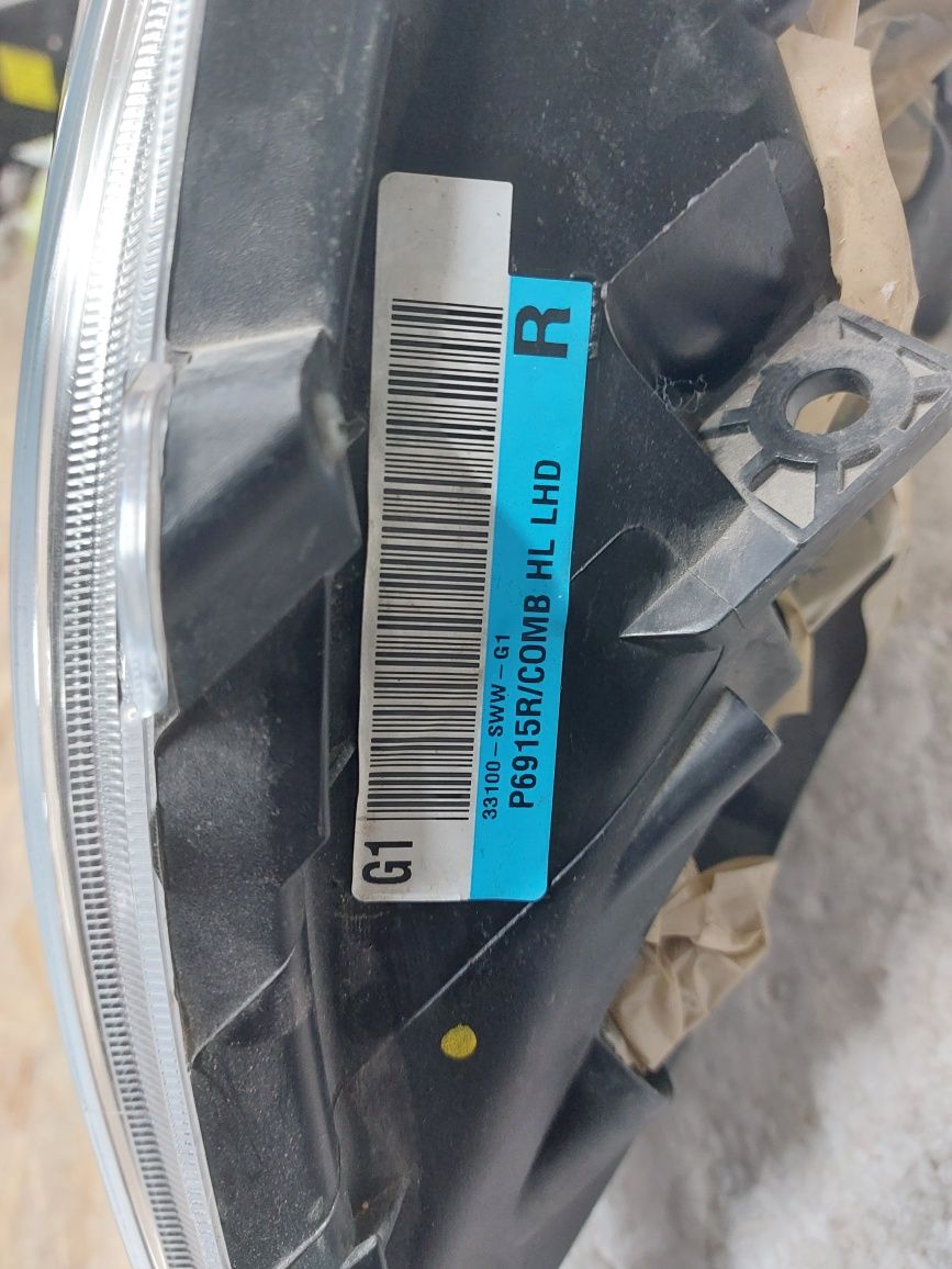 far faruri stanga dreapta originale honda crv cr-v 3 xenon