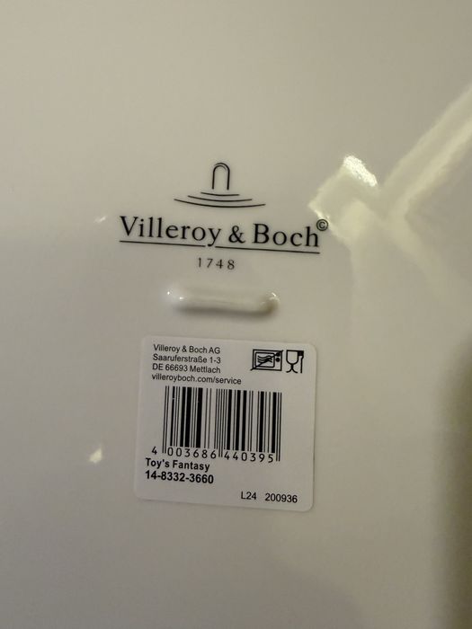 Villeroy Boch Чаша и чиния Toys Fantasy Коледен Порцелан Коледа