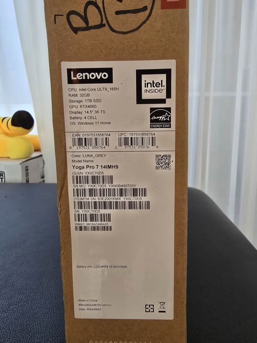 Laptop Lenovo Yoga Pro 7