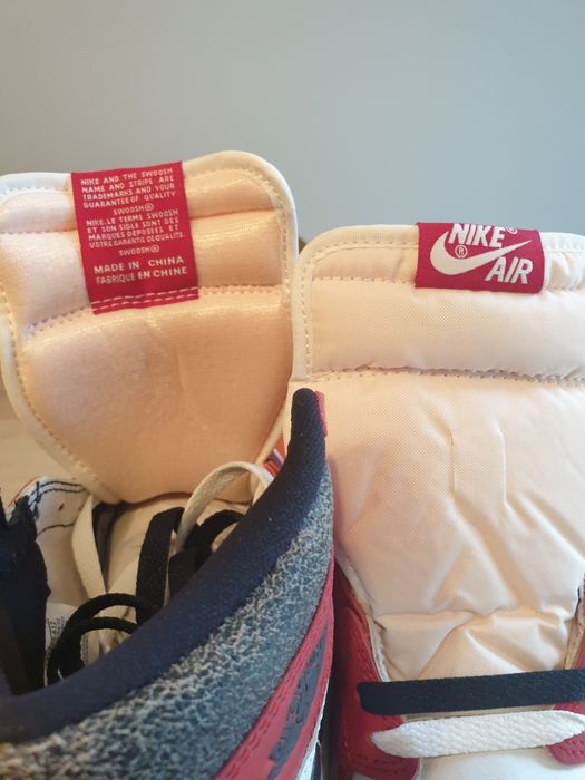 Jordan 1 lost and found 40.5