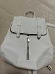 Rucsac alb piele sintetica