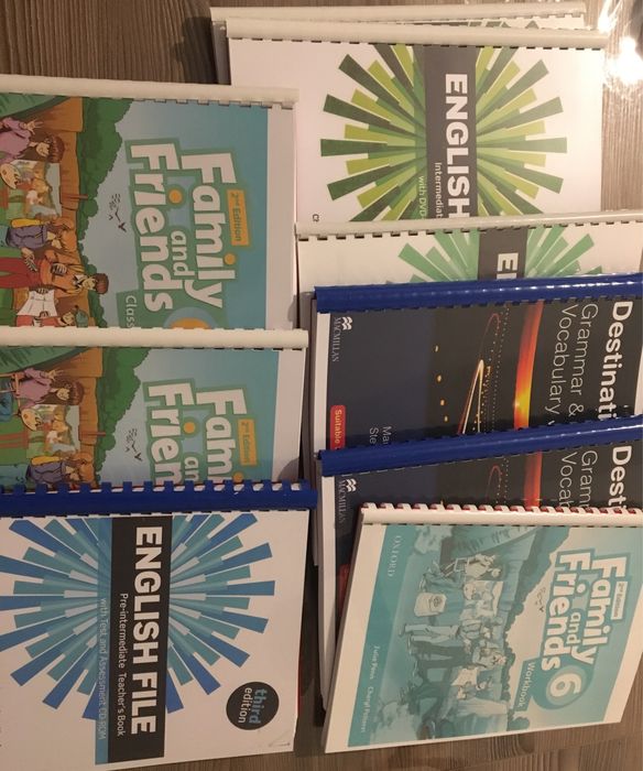 English file, headway, ielts, solutions, speakout, project, In use