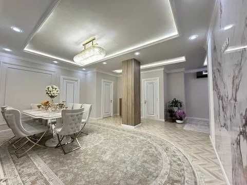3-комнатная квартира с дизайнерским ремонтом; Muhtasham — центр 100м2