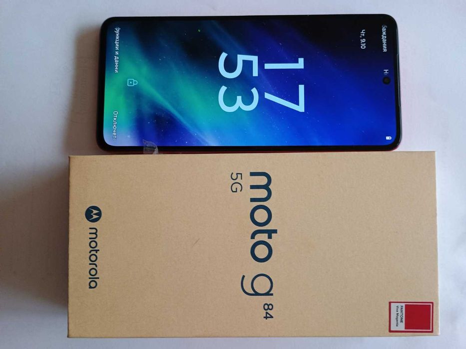 Motorola g84 нов телефон с касова бележка