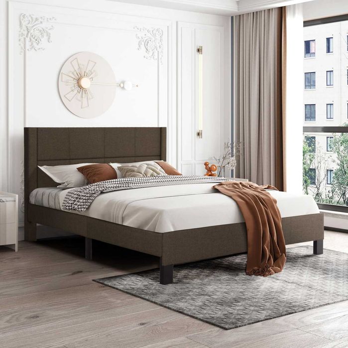 Топ цена - Тапицирана спалня TRILLOP  - 3 различни цвята, 160x200cm.