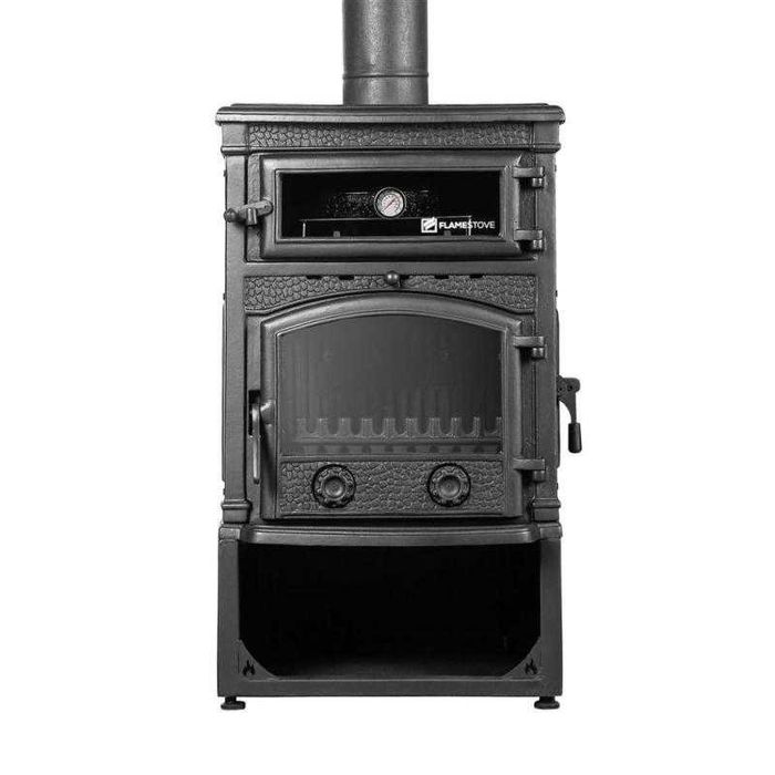 Soba pe lemn din fonta,inc./cuptor,Sirius Maxi Style YK-15KW-GARANTIE!