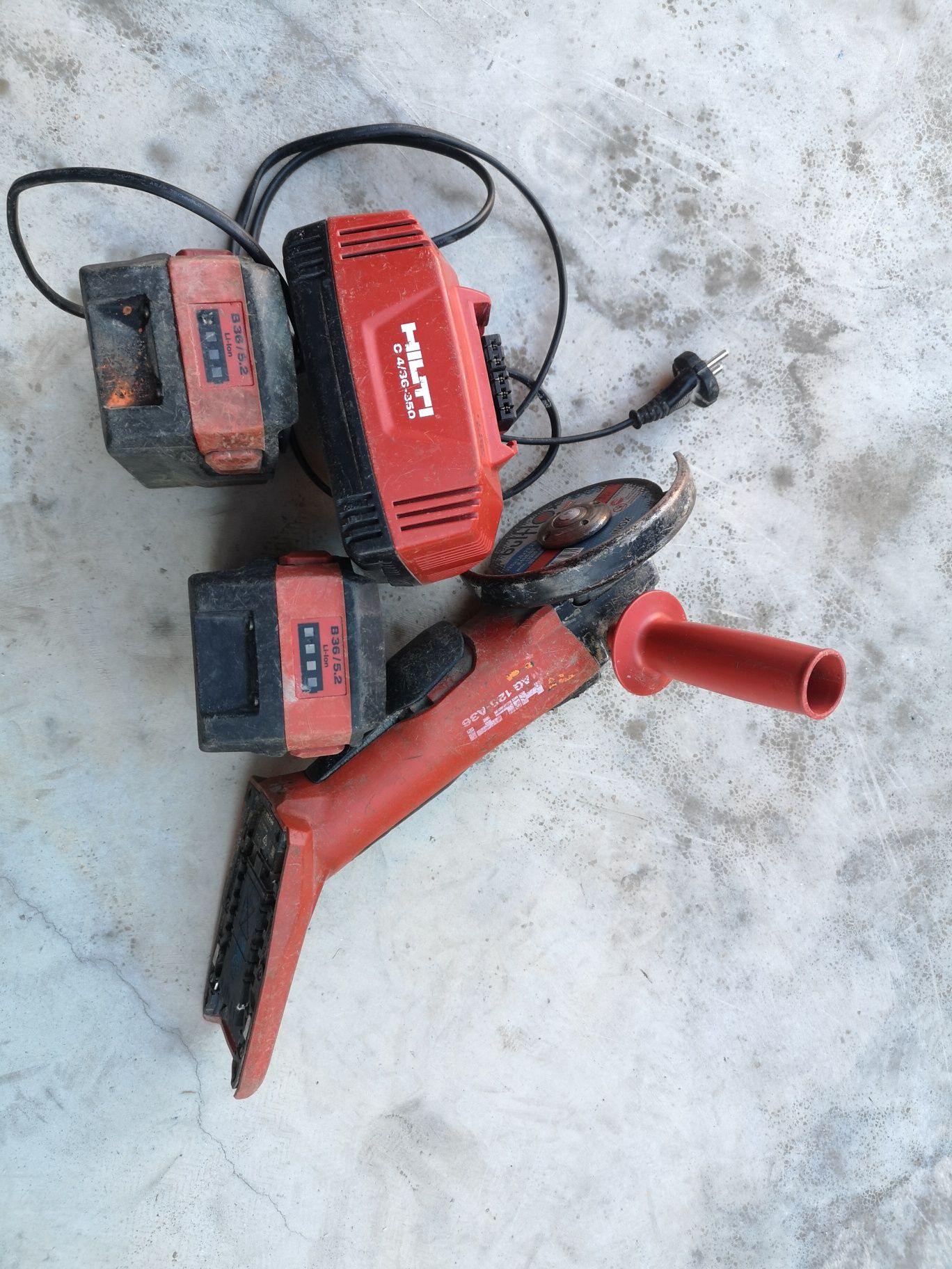 Hilti AG125 A36 ъглошлайф