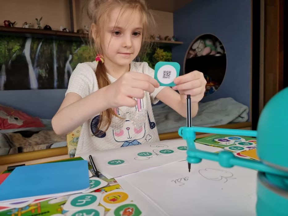 Робот-художник!Развивающая игрушка!Ликвидация!