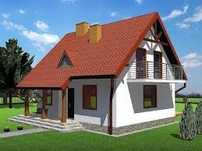 Vand case pe structura metalica usoara