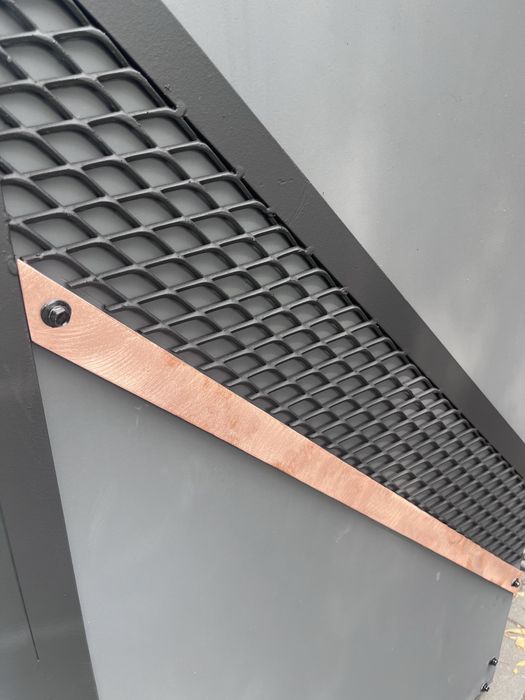 Receptie stil industrial, birou, tabla debitata totul pe comanda