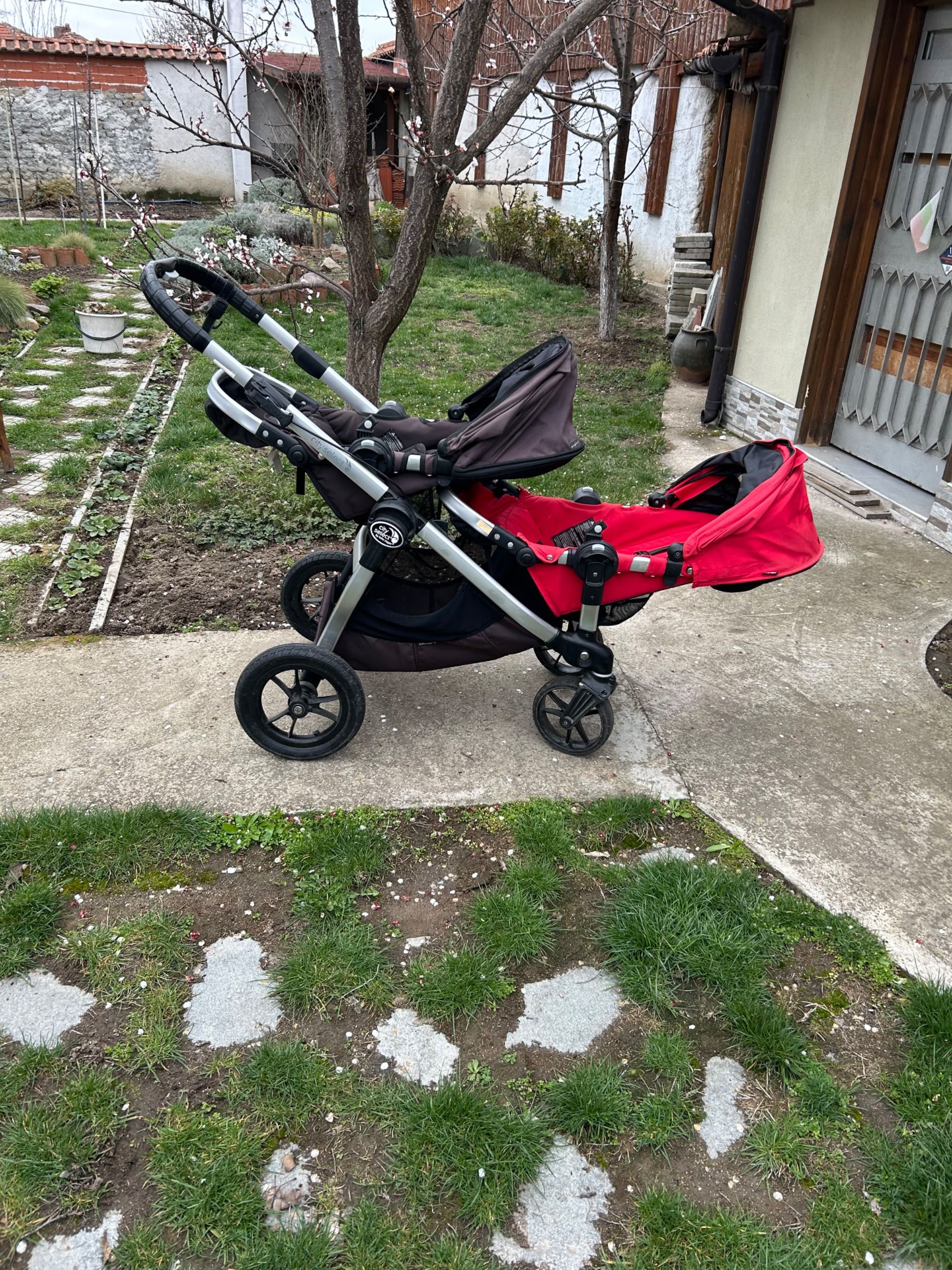 Количка за близнаци baby jogger city select 2