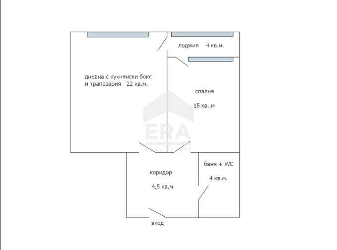 Двустаен обзаведен апартамент в жк Бриз град Варна