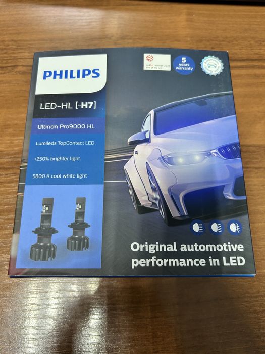 Led лампы philips h7