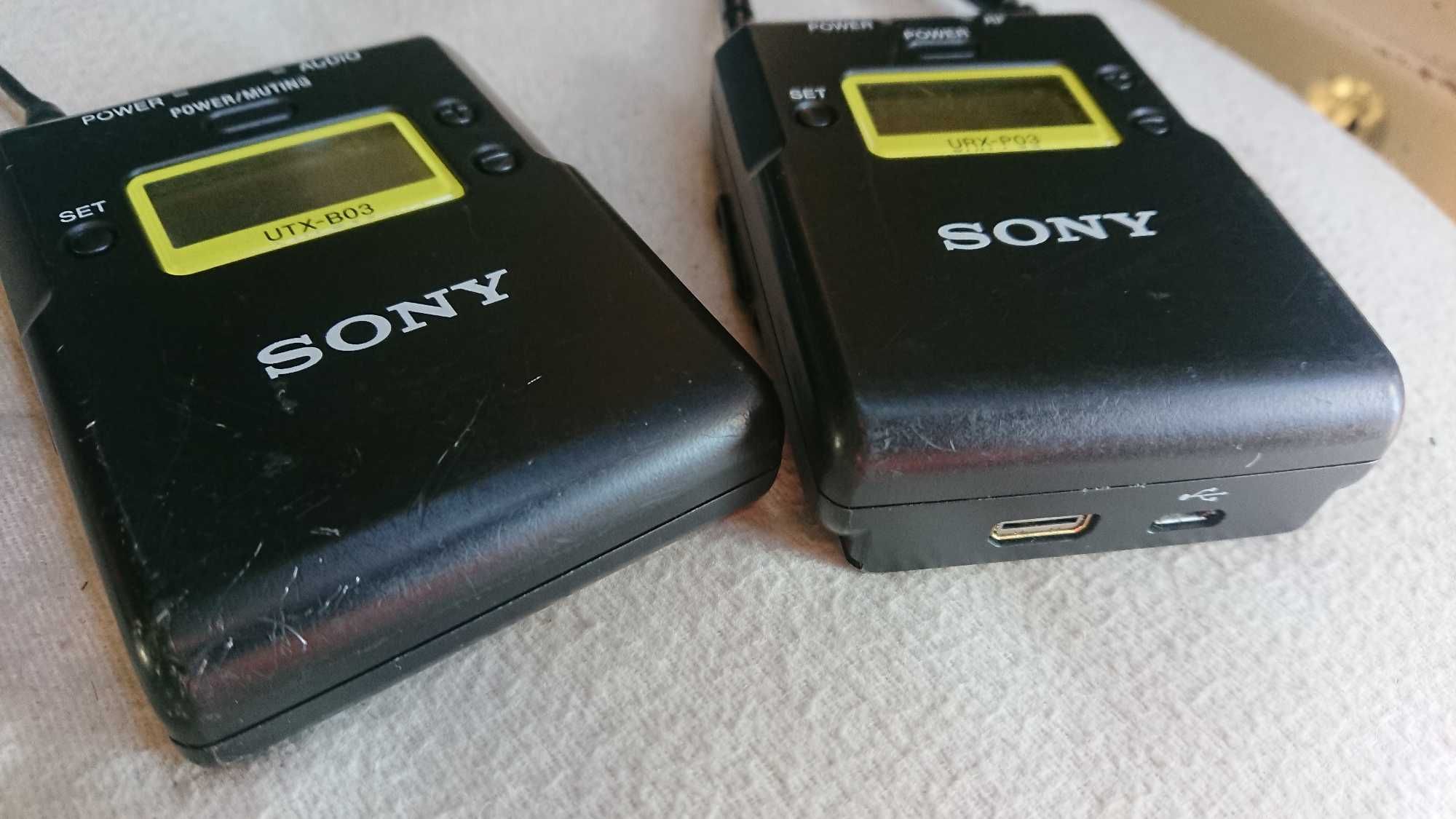 Sony UWP-D11 с брошка