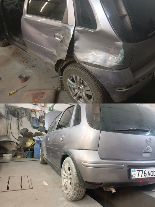 Кузовной ремонт, сварочные работы, покраска автомобиля, пайка бамперов