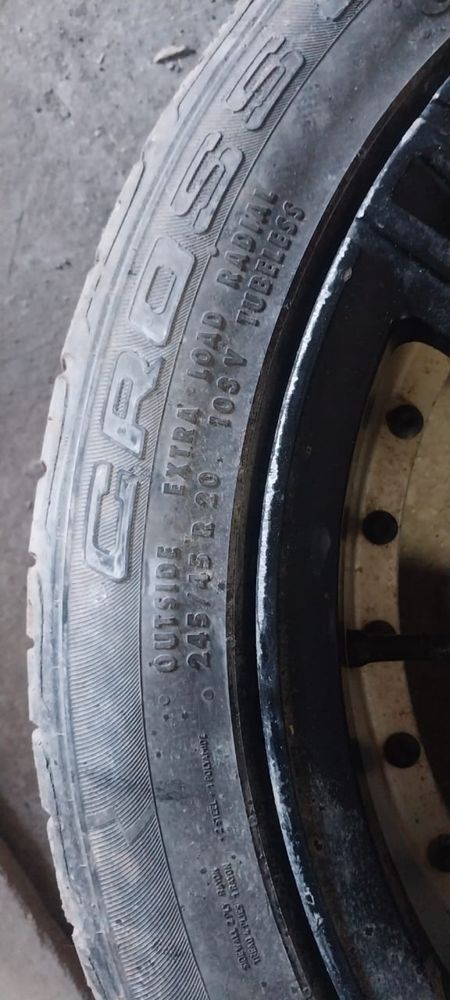 Титан диск R20 прадо шины летний