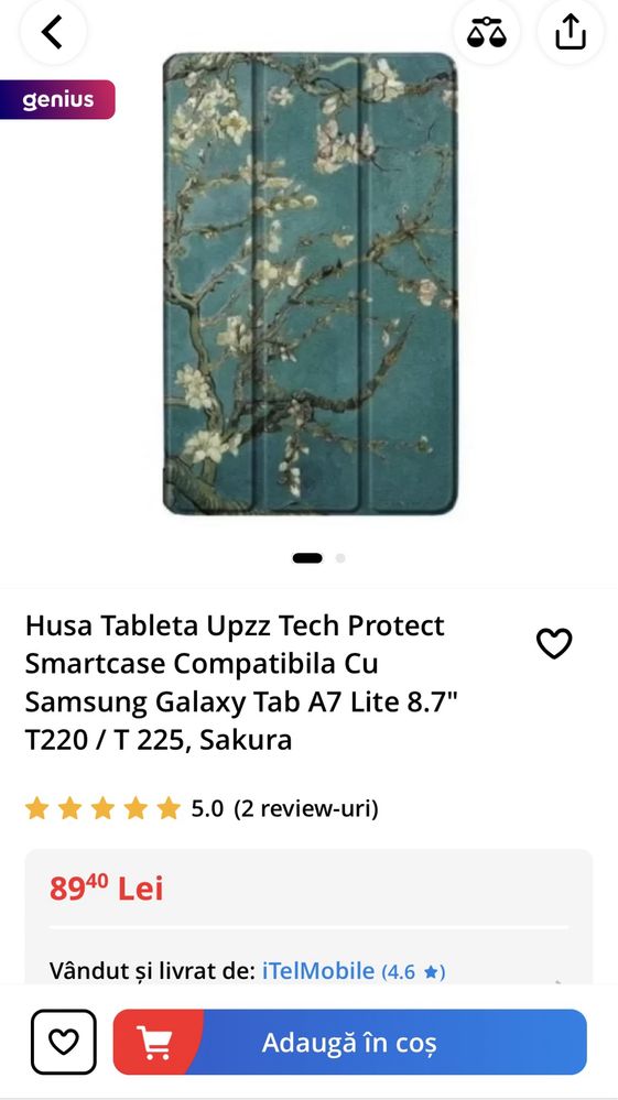 Tableta Samsung Galaxy Tab A7