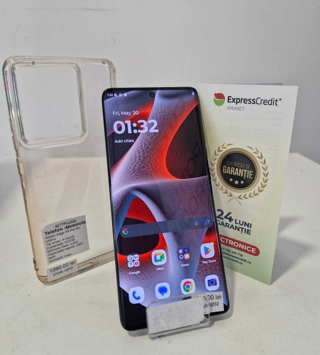 Telefon Motorola Edge 50 Pro 5G (AG32 B27299.1) 2 ANI GARANTIE!