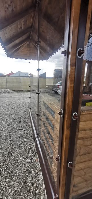 Folie terasa/ terase,  Cristal premium transparenta