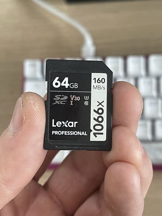 SD-карта Lexar Professional 1066x 64GB